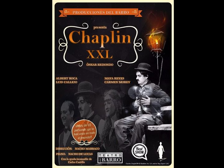 CHAPLIN XXL en el Teatro Alfil