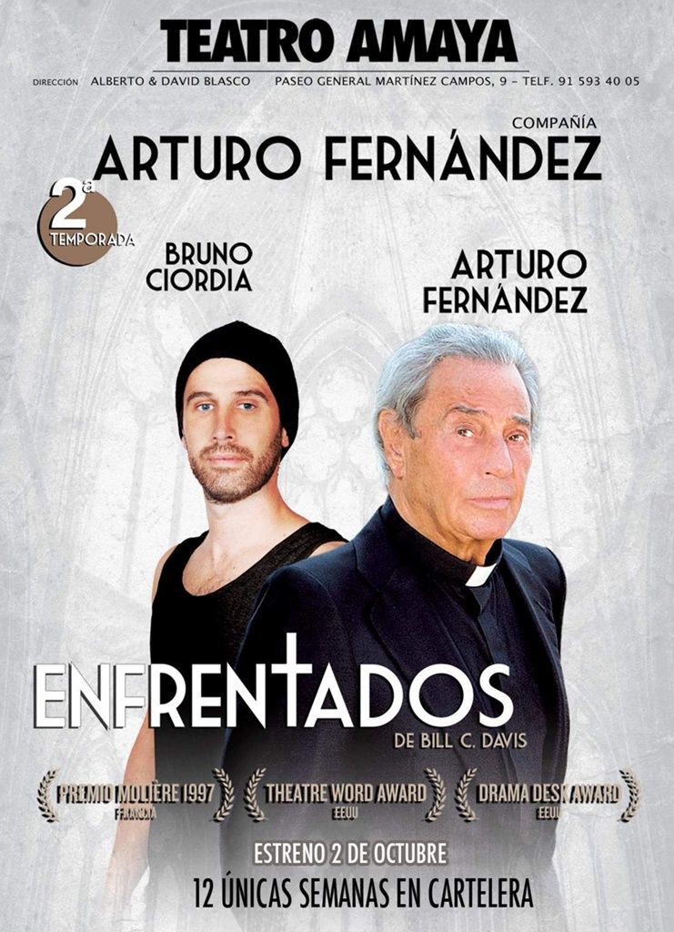 ENFRENTADOS protagonizada por Arturo Fernández