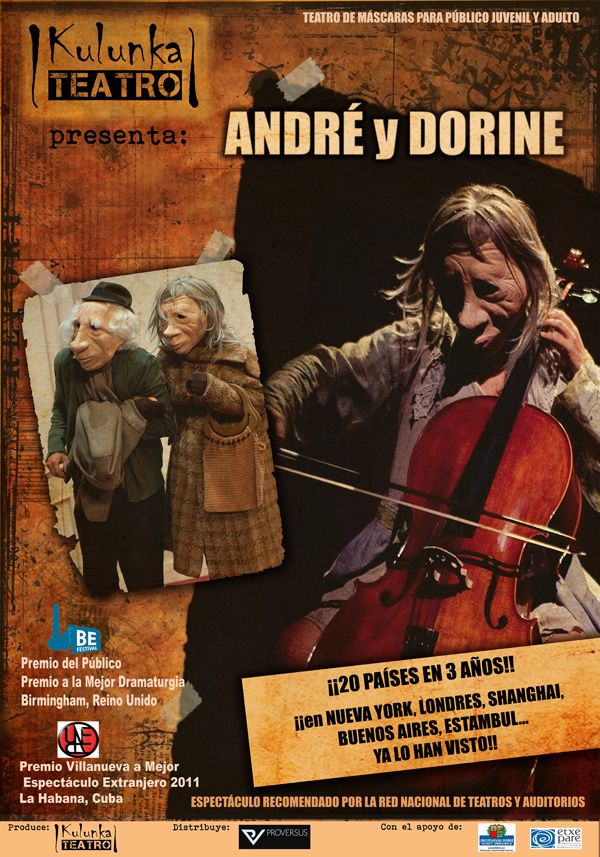 ANDRÉ Y DORINE en el Teatro Fernán Gómez