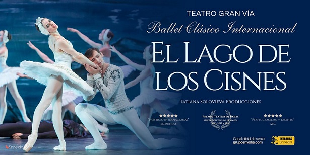 EL LAGO DE LOS CISNES – Ballet Clásico Internacional, en el Teatro  Gran Vía