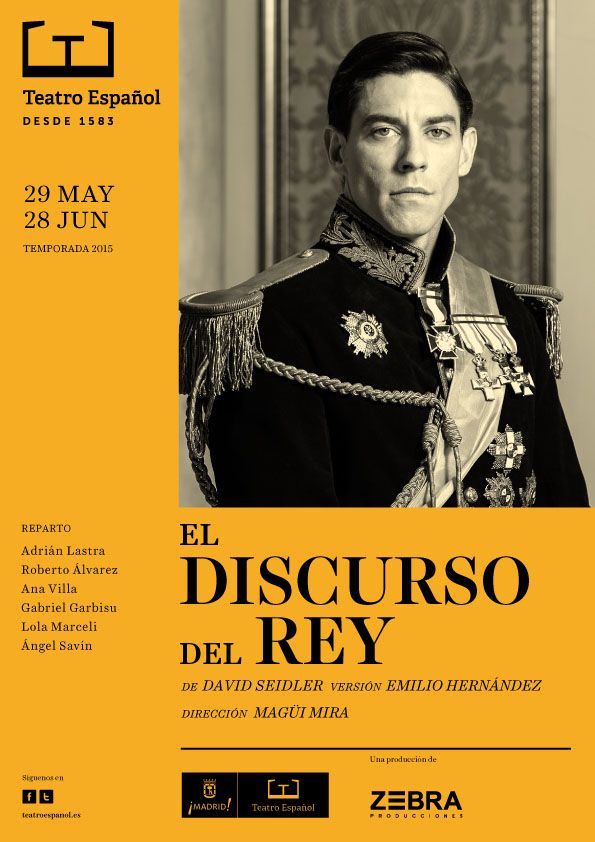El discurso del rey. Teatro Español