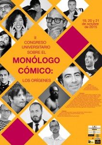 II Congreso universitario sobre el monólogo cómico: los orígenes