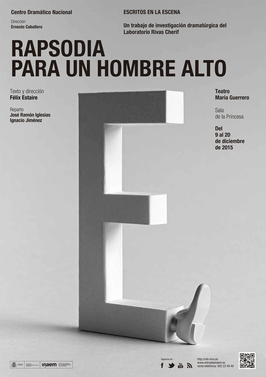 RAPSODIA PARA UN HOMBRE ALTO de Félix Estaire en el Teatro María Guerrero