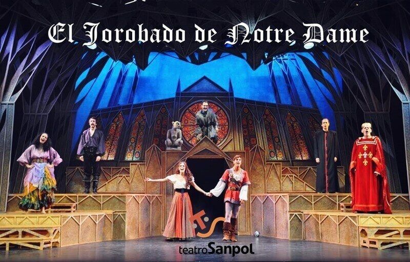 EL JOROBADO DE NOTRE DAME en el Teatro Sanpol
