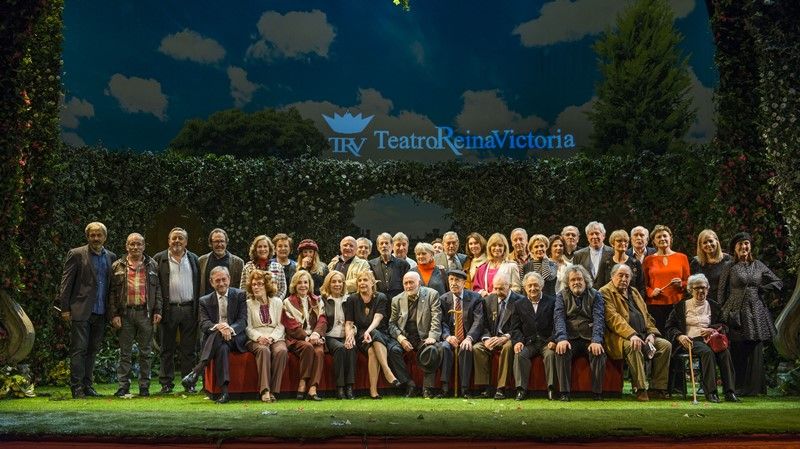 Homenaje Actores de Leyenda y entrega butacas de oro Teatro Reina Victoria