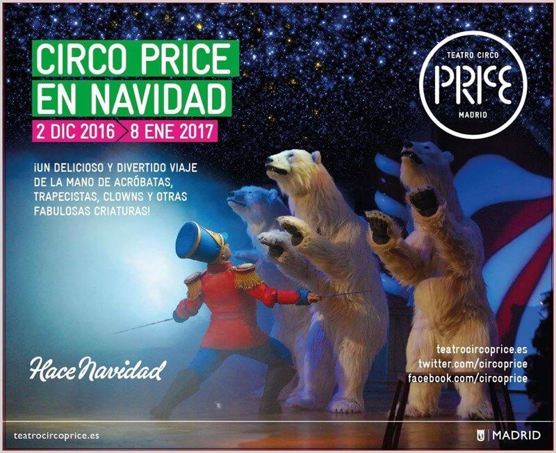 CIRCO PRICE EN NAVIDAD 'Navidades en el Price'