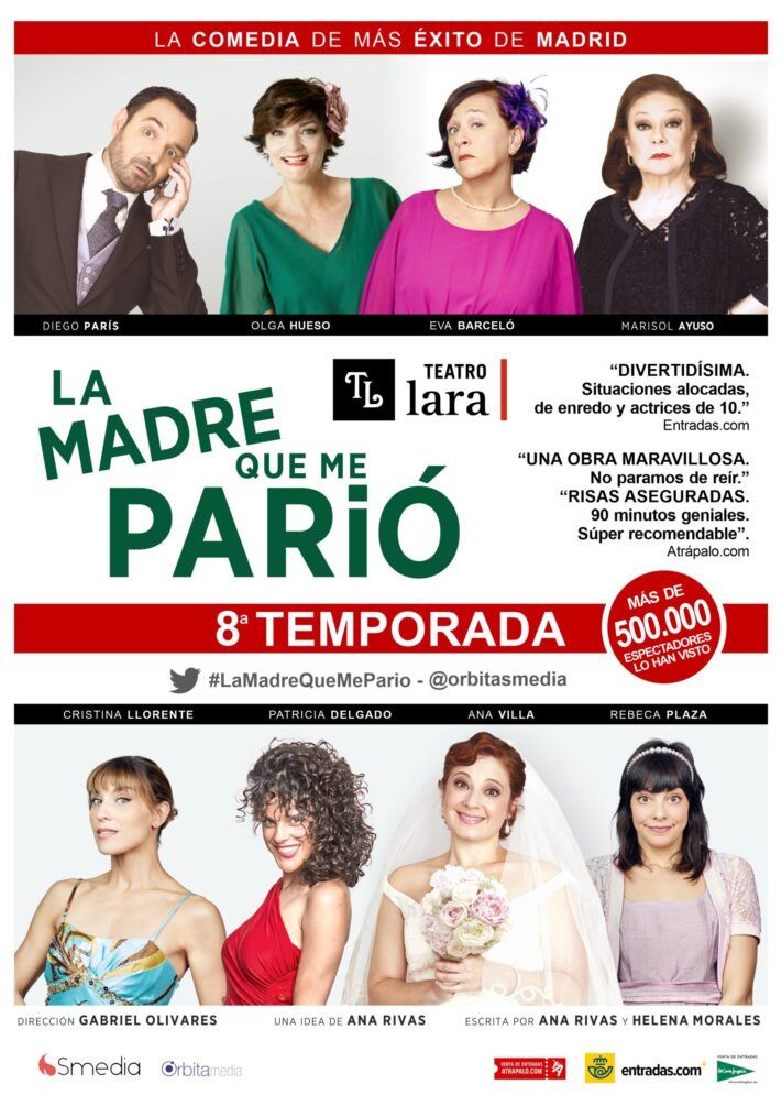 LA MADRE QUE ME PARIÓ en el Teatro Lara