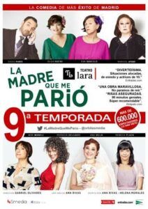 LA MADRE QUE ME PARIÓ en el Teatro Lara, Madrid es teatro