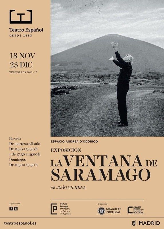 Exposición: La ventana de Saramago de João Vilhena en el Teatro Español