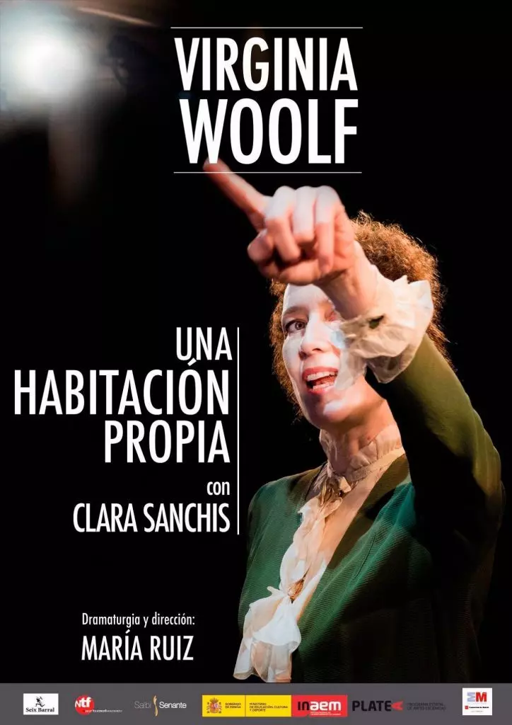 UNA HABITACIÓN PROPIA de Virginia Woolf en el Teatro del Barrio