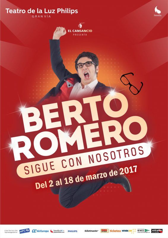 BERTO ROMERO SIGUE CON NOSOTROS en el Teatro de la Luz Philips
