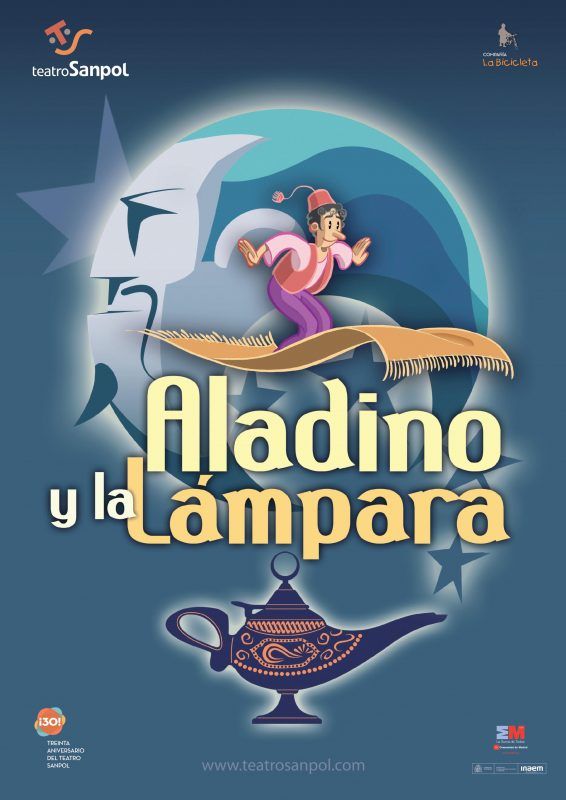 ALADINO Y LA LAMPARA en el Teatro Sanpol