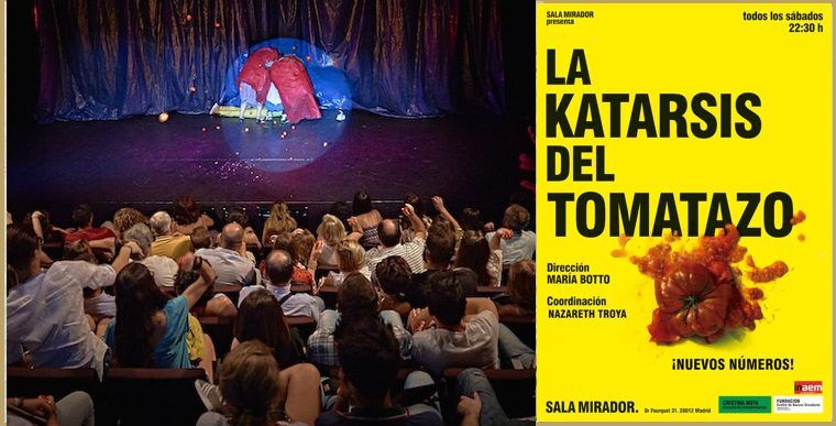 LA KATARSIS DEL TOMATAZO en la Sala Mirador