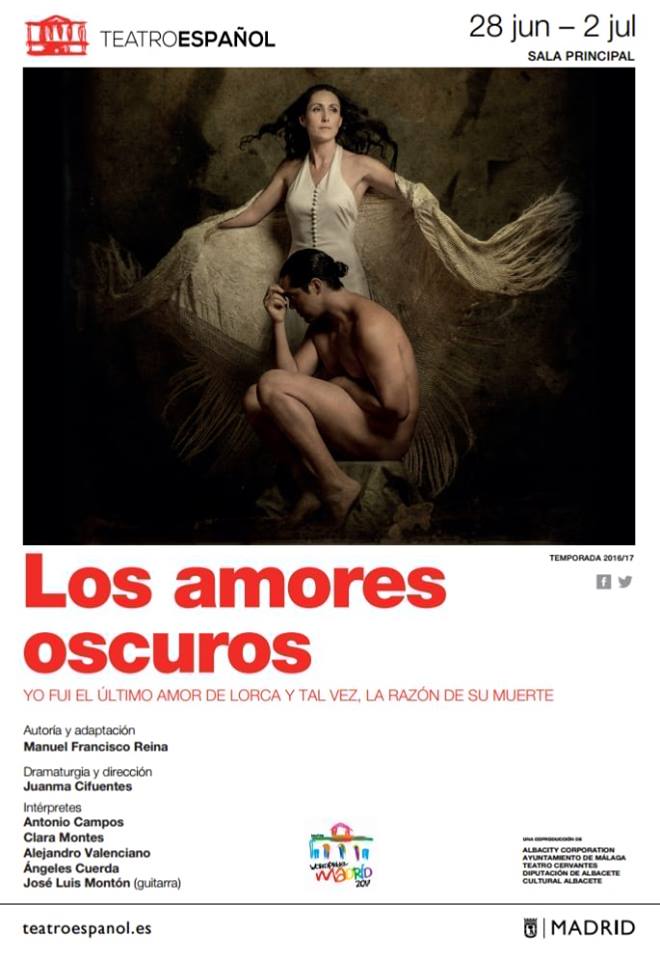 LOS AMORES OSCUROS en el Teatro Español, Wolrpride Madrid 2017