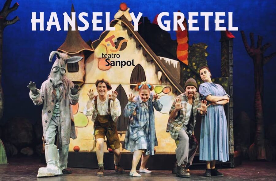 HANSEL Y GRETEL el musical en el Teatro Sanpol