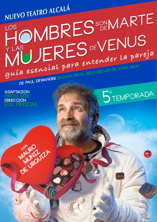 LOS HOMBRES SON DE MARTE Y LAS MUJERES DE VENUS, Nuevo Teatro Alcalá