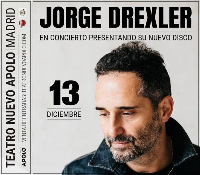 JORGE DREXLER - SALVAVIDAS DE HIELO en el Teatro Nuevo Apolo