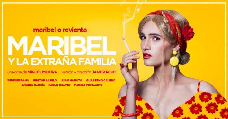 MARIBEL Y LA EXTRAÑA FAMILIA en el Teatro Quevedo
