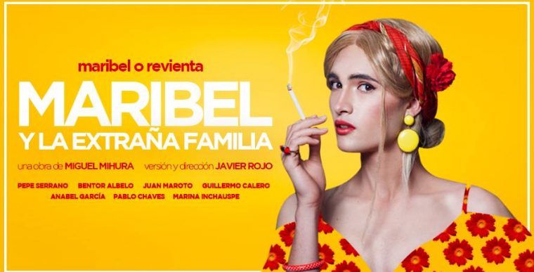 MARIBEL Y LA EXTRAÑA FAMILIA en el Teatro Quevedo