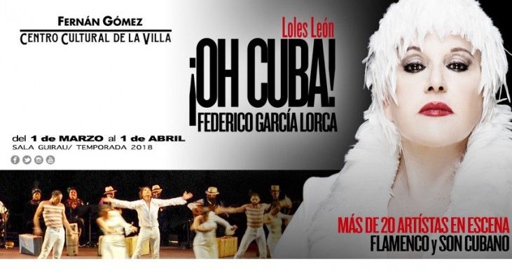 ¡OH CUBA! en el Teatro Fernán Gómez