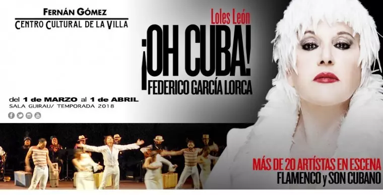 ¡OH CUBA! en el Teatro Fernán Gómez