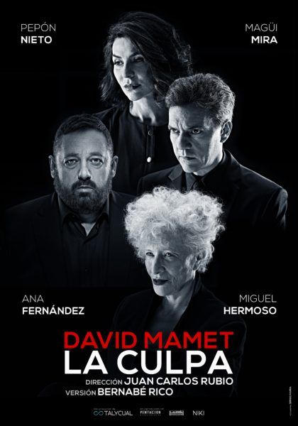 LA CULPA de David Mamet, en el Teatro Bellas Artes