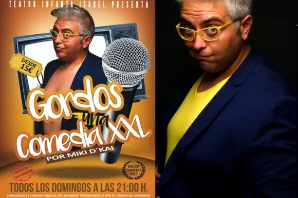 GORDOS, UNA COMEDIA XXL, en el Teatro Infanta Isabel