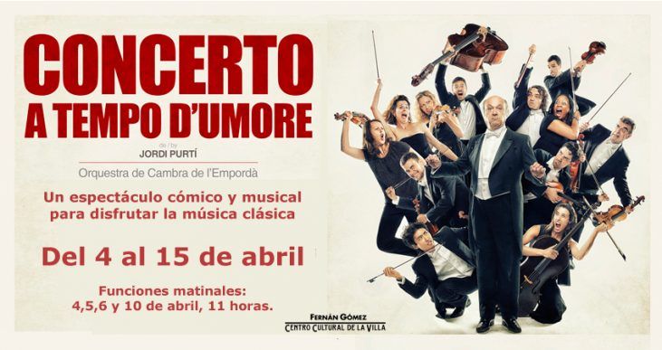 CONCERTO A TEMPO D´UMORE en el Teatro Fernán Gómez