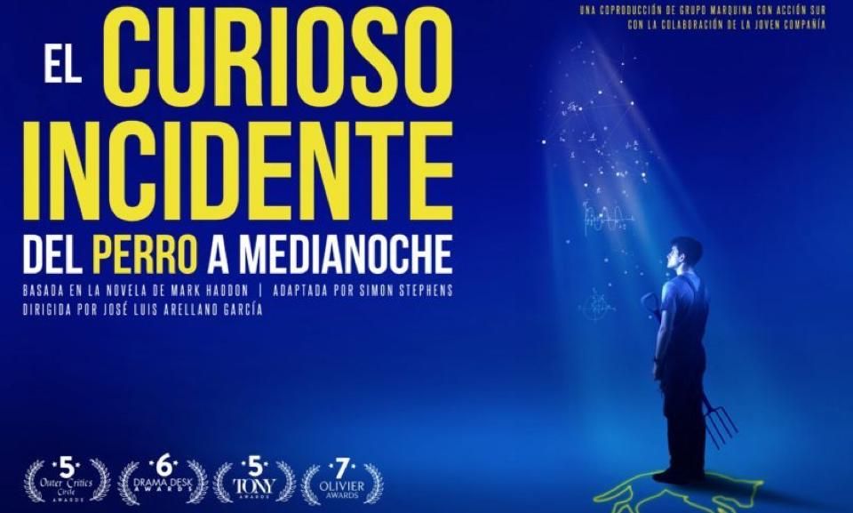 EL CURIOSO INCIDENTE DEL PERRO A MEDIANOCHE en el Teatro Marquina
