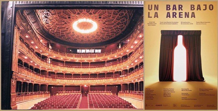 UN BAR BAJO LA ARENA en el Teatro María Guerrero