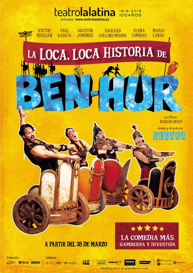 BEN HUR de Yllana en el Teatro La Latina