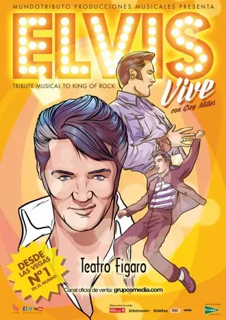 ELVIS VIVE en el Teatro Fígaro