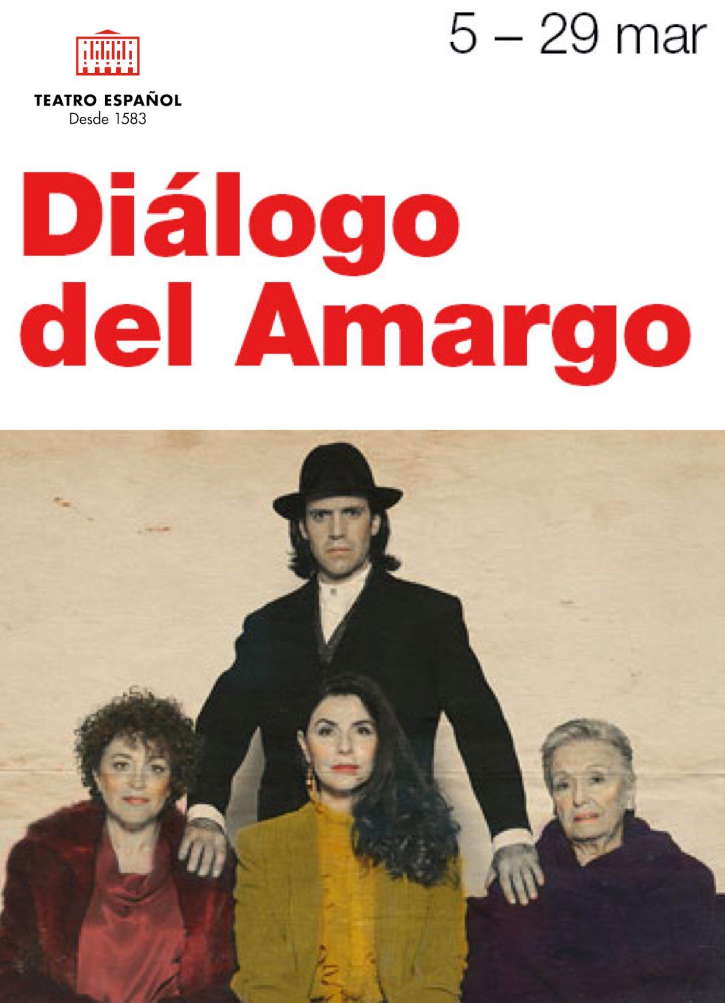 DIÁLOGO DEL AMARGO en el Teatro Español