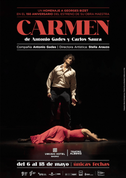 CARMEN, de Antonio Gades, en el UMUSIC Teatro Albéniz