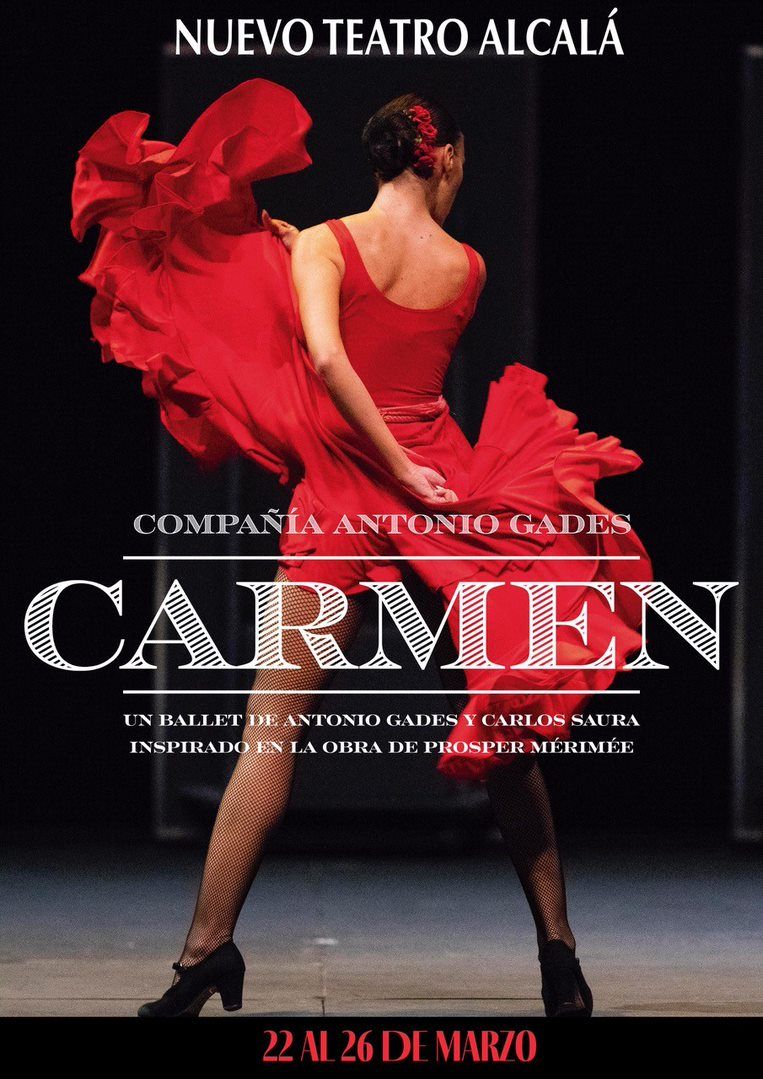 CARMEN, de Antonio Gades, en el Nuevo Teatro Alcalá
