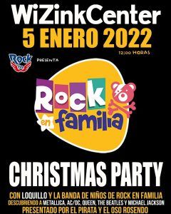ROCK EN FAMILIA CHRISTMAS PARTY en el Wizink Center