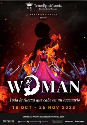 WOMAN by Aarón Vivanco, en el Teatro Reina Victoria
