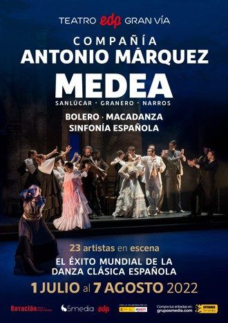 MEDEA - COMPAÑÍA ANTONIO MÁRQUEZ en el Teatro EDP Gran Vía - Madrid Es Teatro