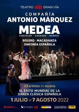 MEDEA – COMPAÑÍA ANTONIO MÁRQUEZ en el Teatro EDP Gran Vía