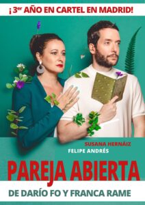 PAREJA ABIERTA en los Teatros Luchana - Madrid Es Teatro