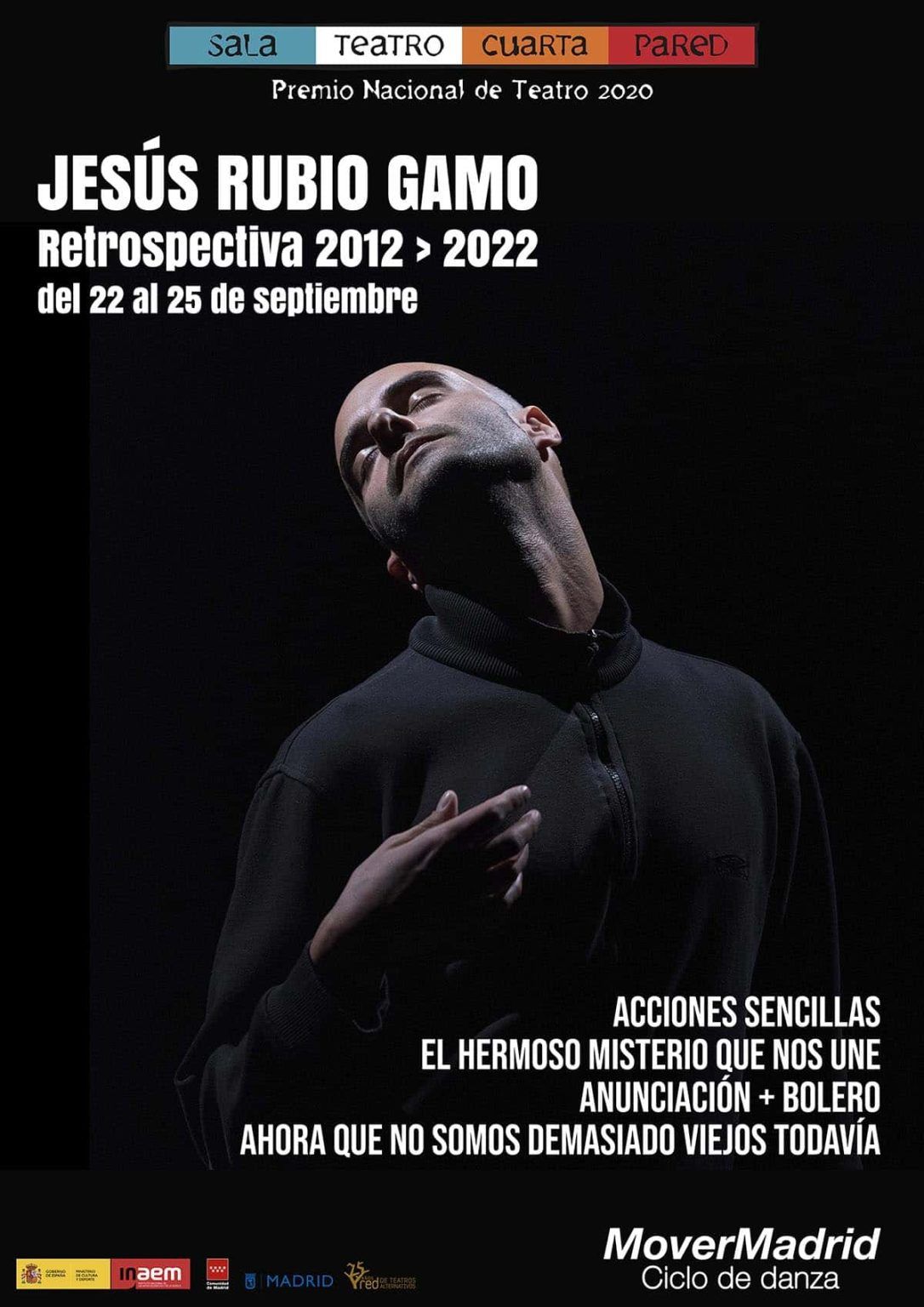 JESÚS RUBIO GAMO: RETROSPECTIVA 2012-2022, en la Sala Cuarta Pared - Madrid Es Teatro
