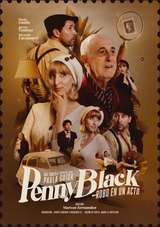 PENNY BLACK, robo en un acto, en el Teatro Arlequín Gran Vía
