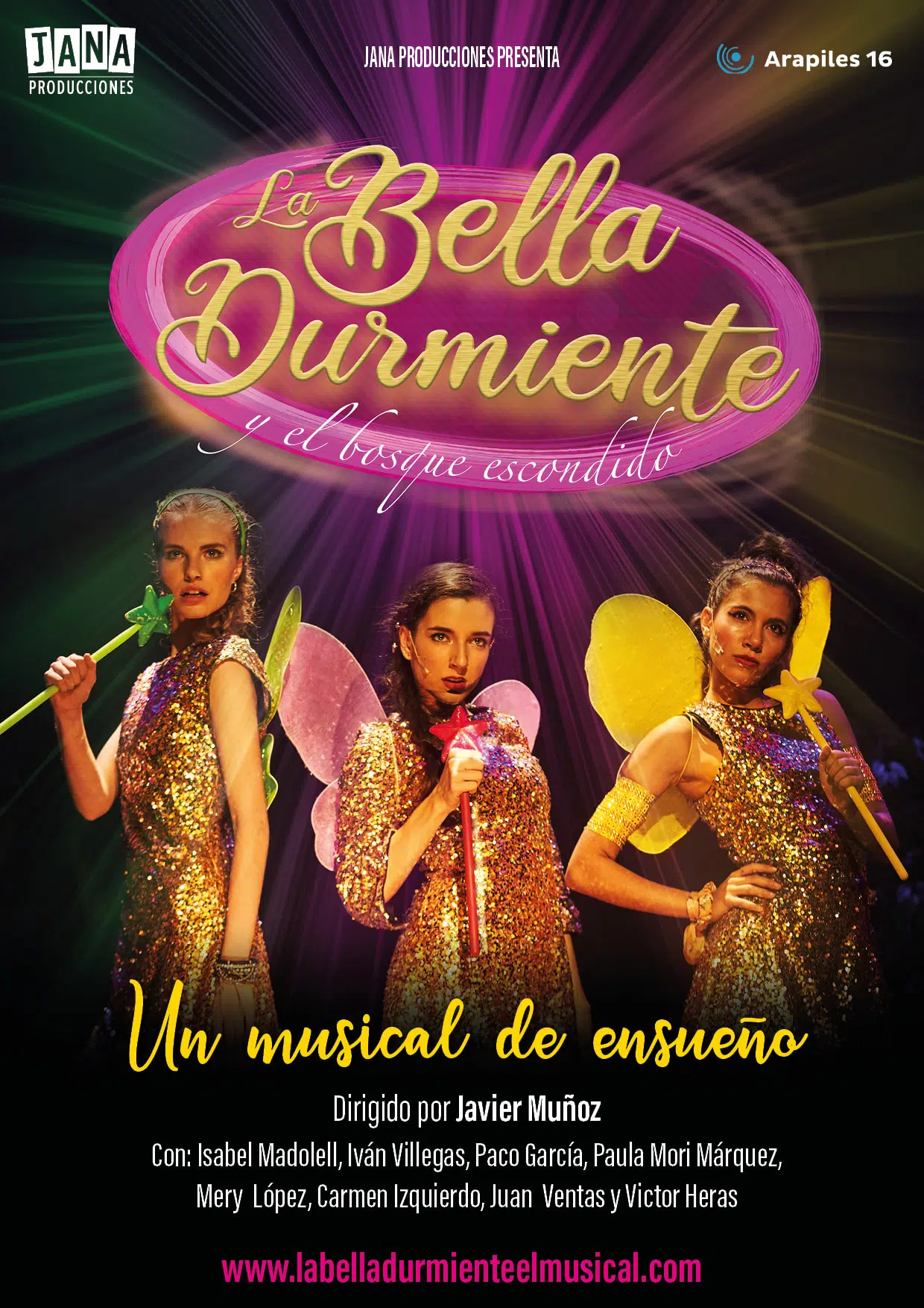 LA BELLA DURMIENTE, EL MUSICAL, en Arapiles 16