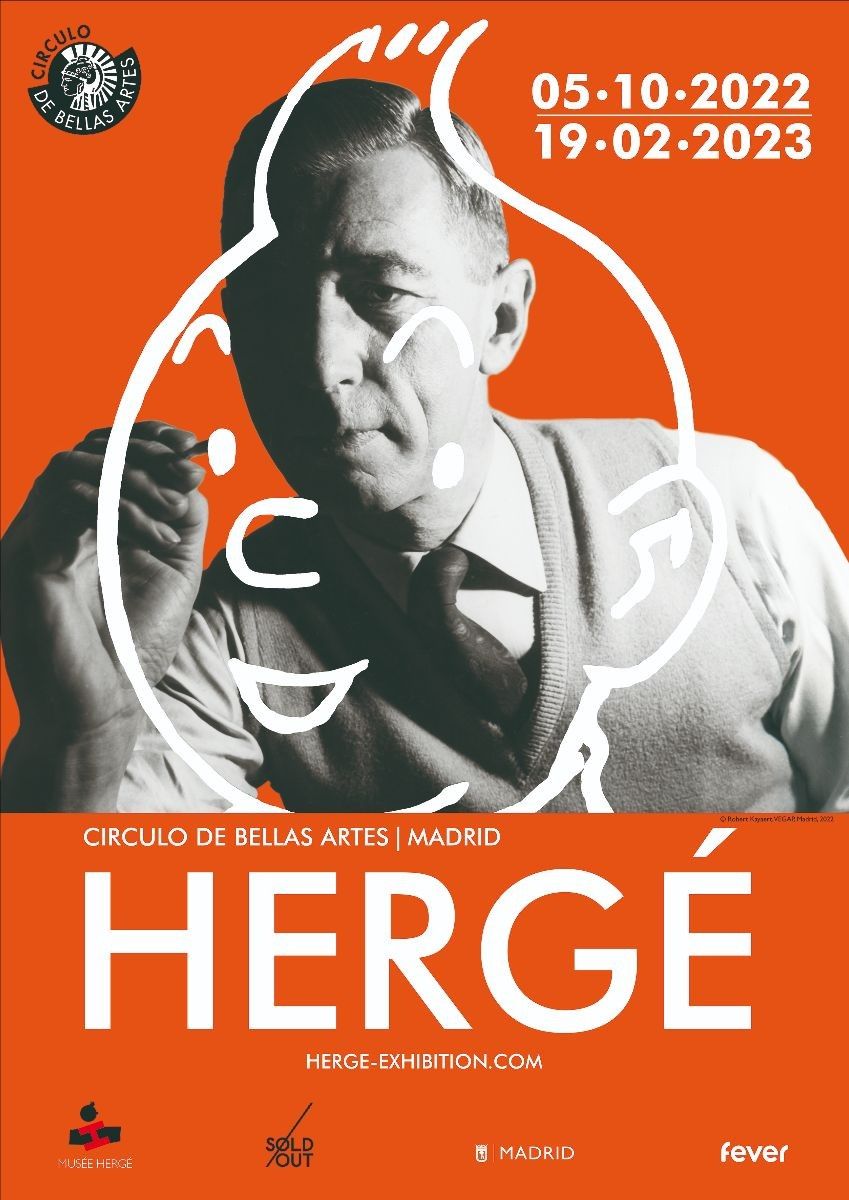 Hergé: The Exhibition, en el Círculo Bellas Artes
