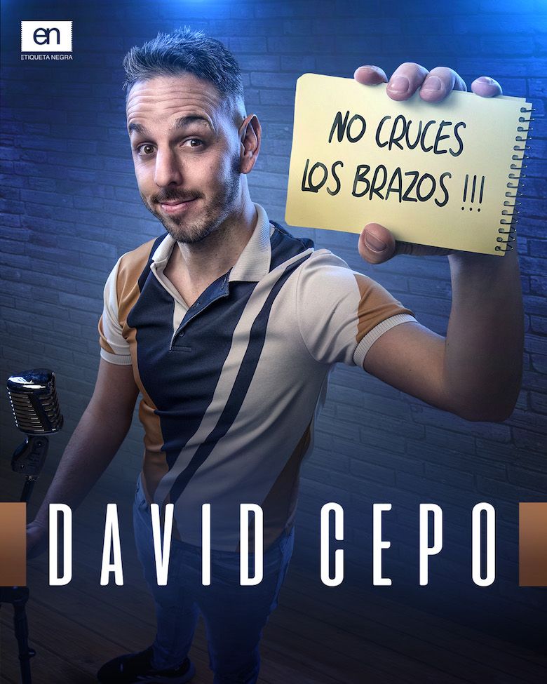 DAVID CEPO NO CRUCES LOS BRAZOS en el Teatro Arlequín Gran Vía