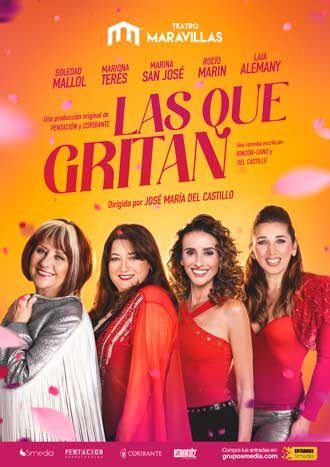 LAS QUE GRITAN en el Teatro Maravillas