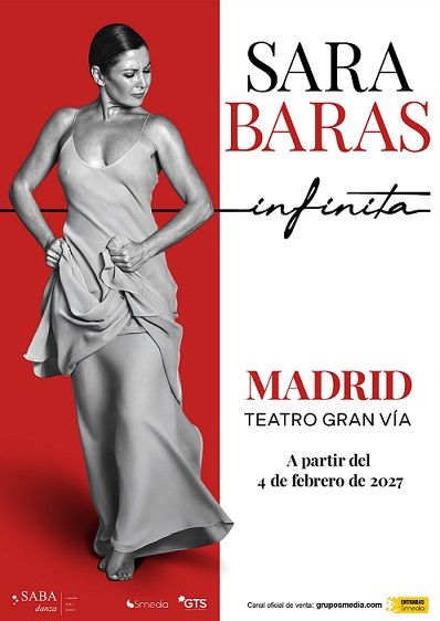 SARA BARAS – INFINITA en el Teatro Gran Vía