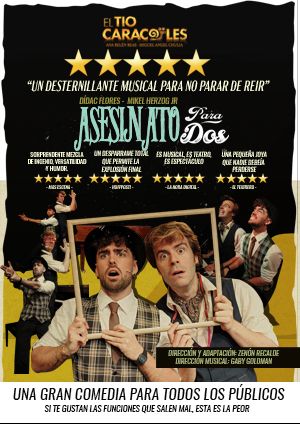 ASESINATO PARA DOS, el musical, en los Teatros Luchana