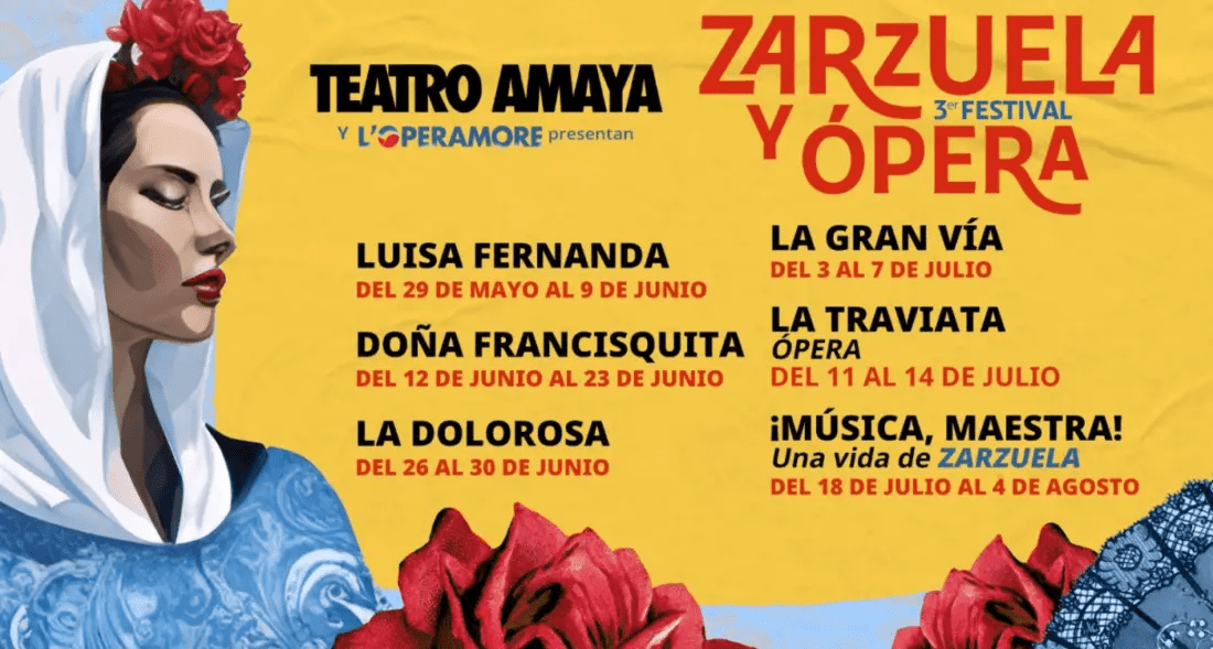 FESTIVAL DE ZARZUELA en el Teatro Amaya