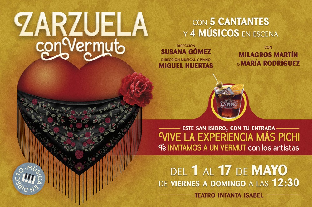 ZARZUELA CON  VERMUT en el Teatro Infanta IsabeL